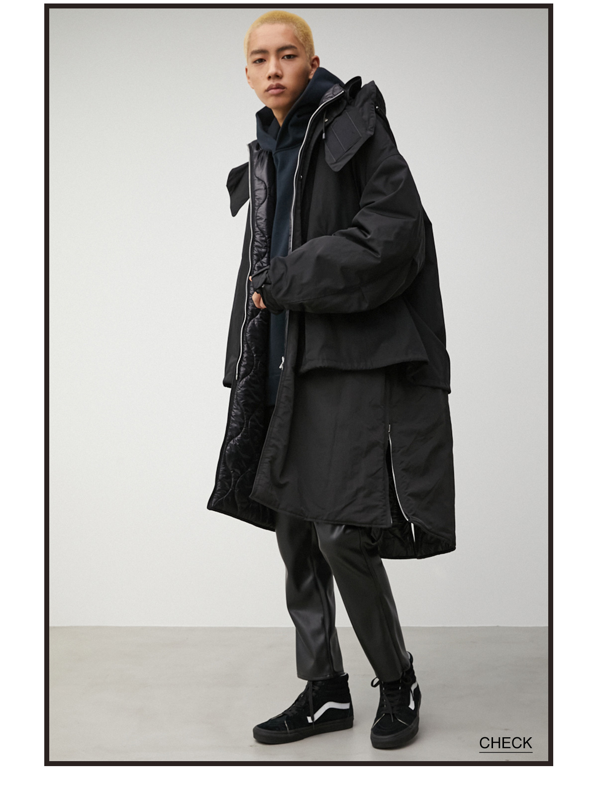 PLUS FOR MEN 2022Autumn/Winter Collection #05｜コーディネート 