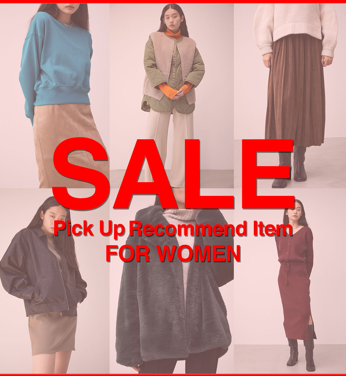 SALE Pick Up Recommend Item FOR WOMEN