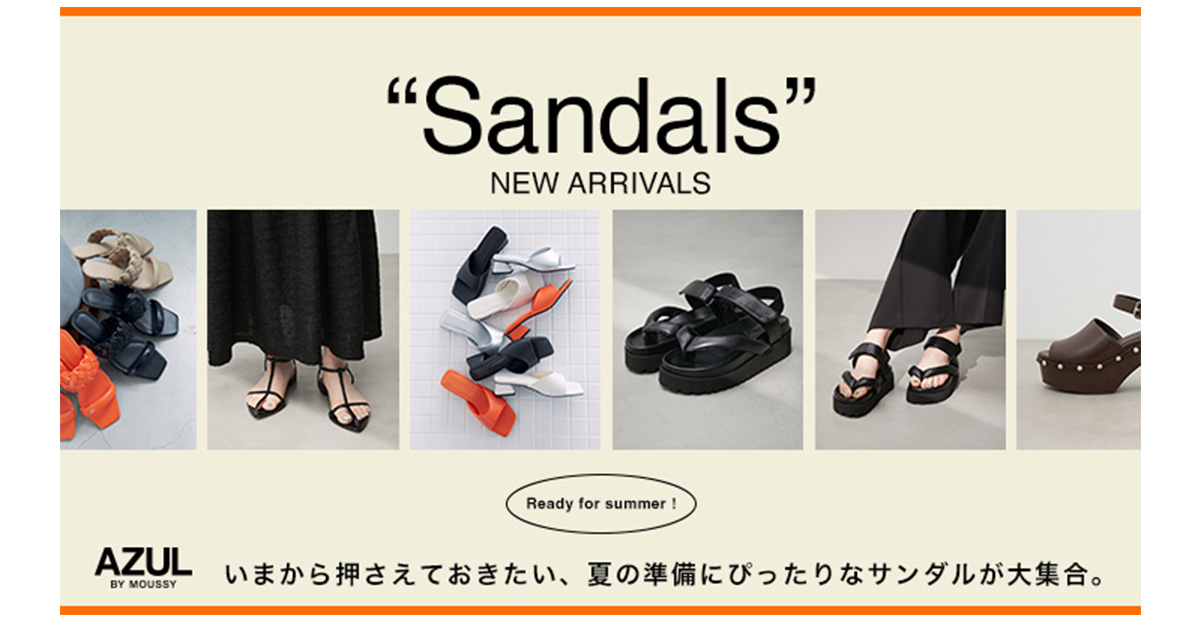 Sandals NEW ARRIVAL Ready for summer！