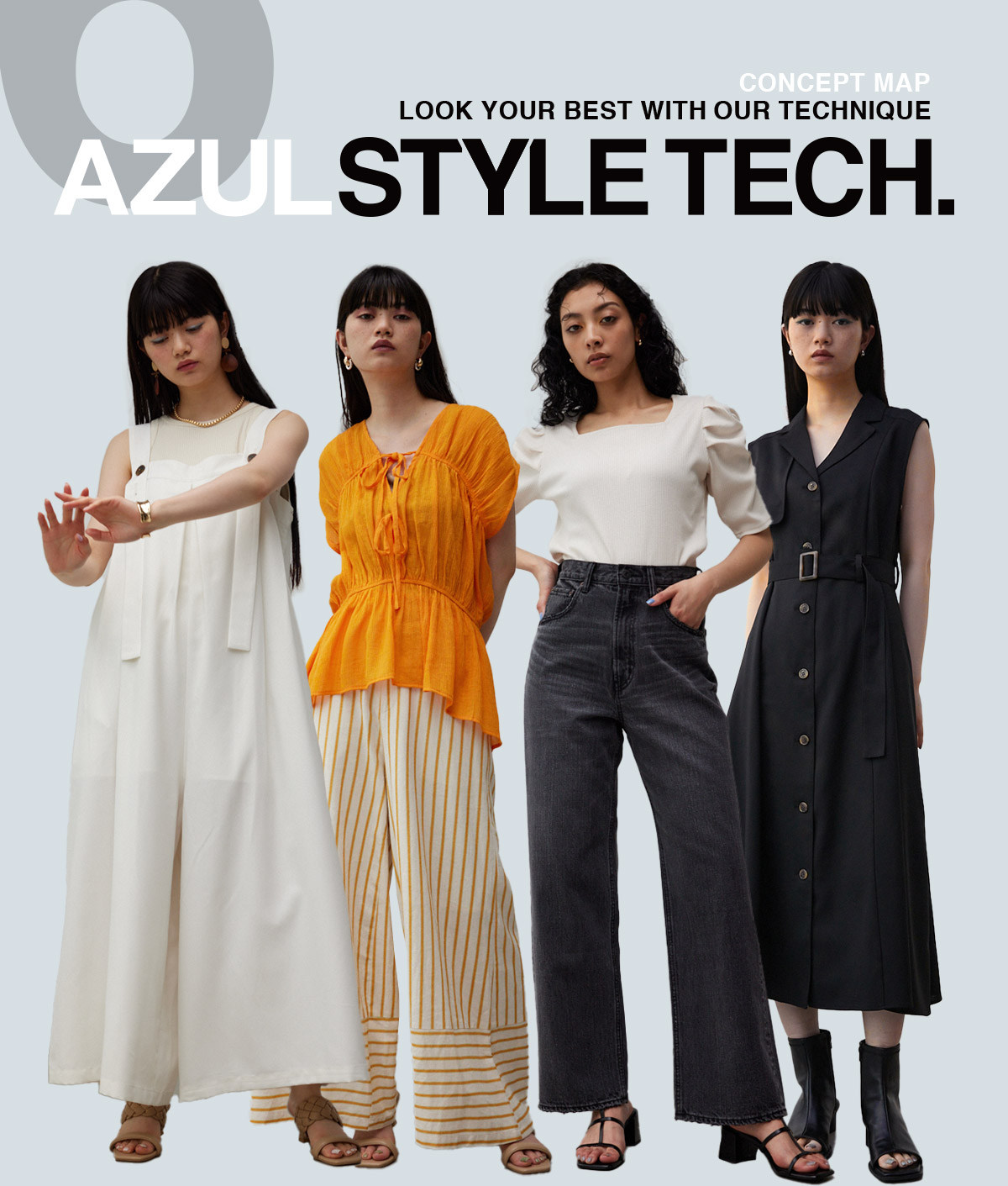 LOOK YOUR BEST WITH OUR TECHNIQUE AZUL STYLE TECH. 6 for WOMEN