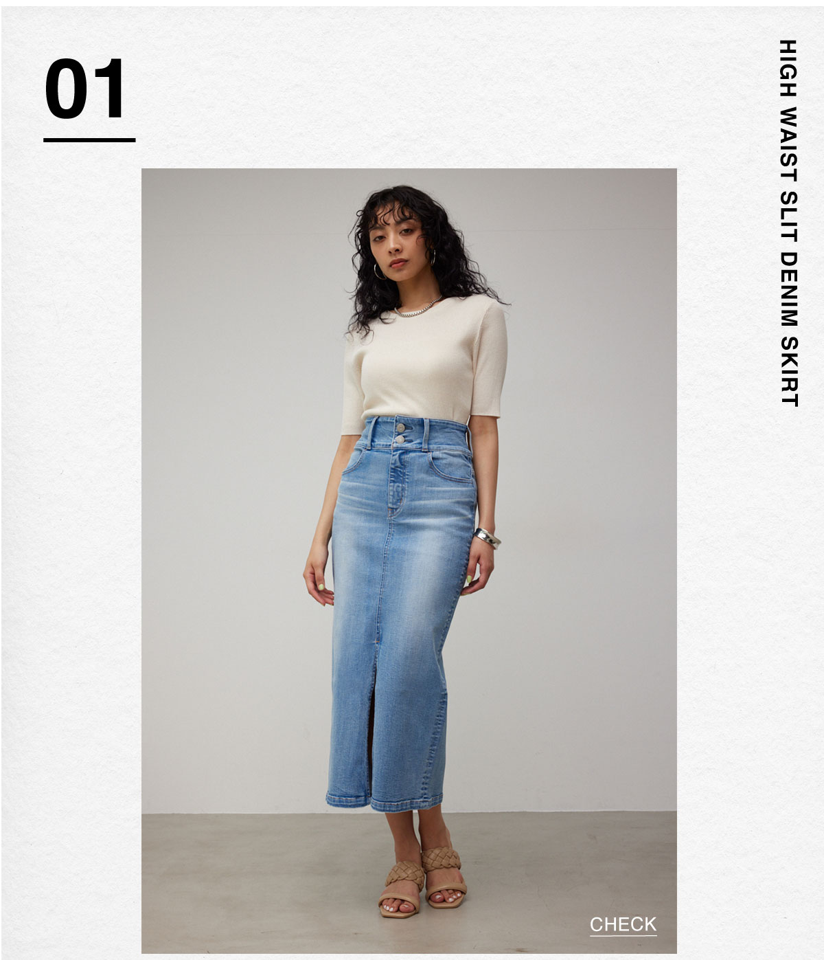 DENIM STYLE SUMMER ISSUE／AZUL BY MOUSSY