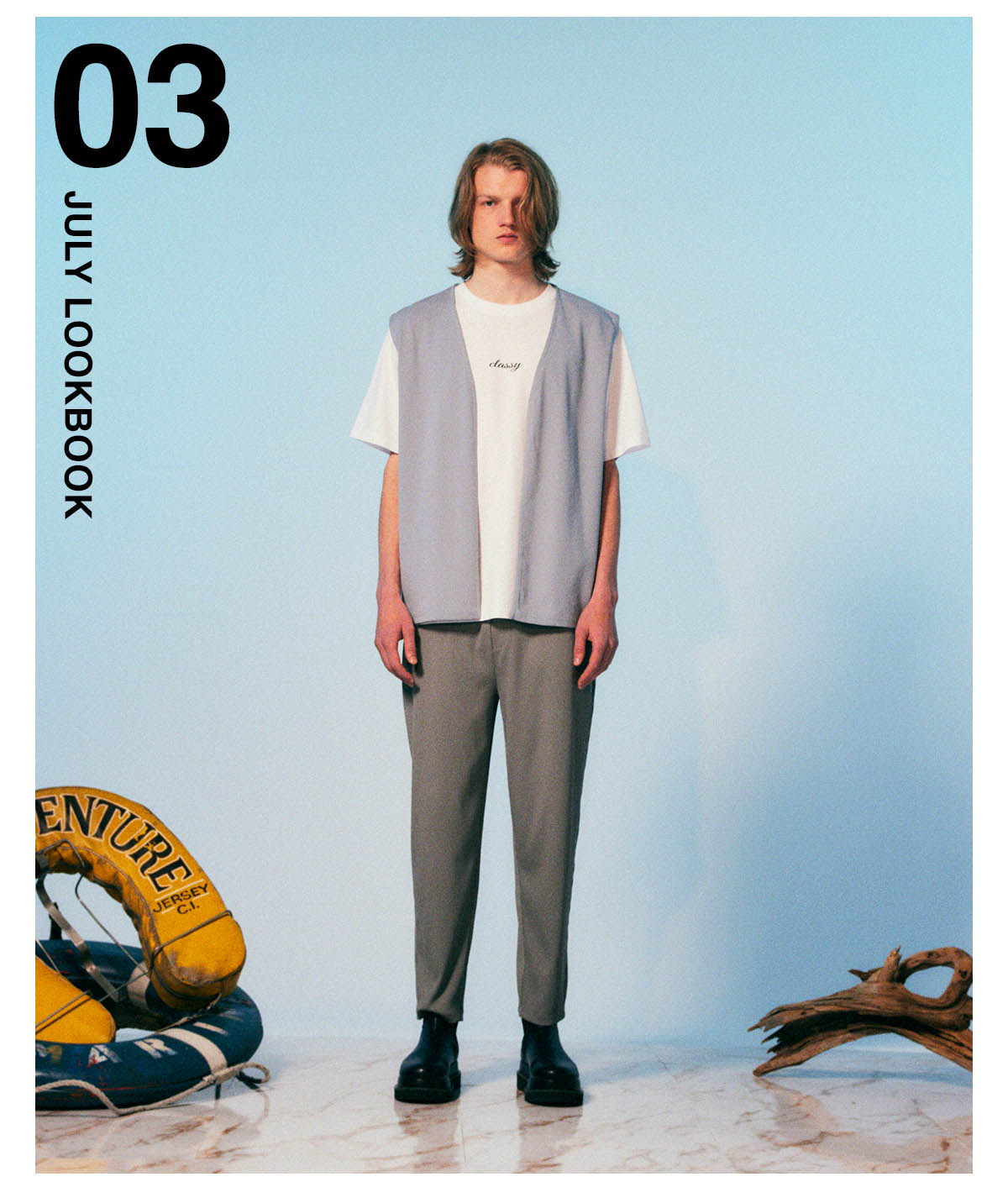 JULY LOOK BOOK 23’SUMMER for MEN／AZUL BY MOUSSY