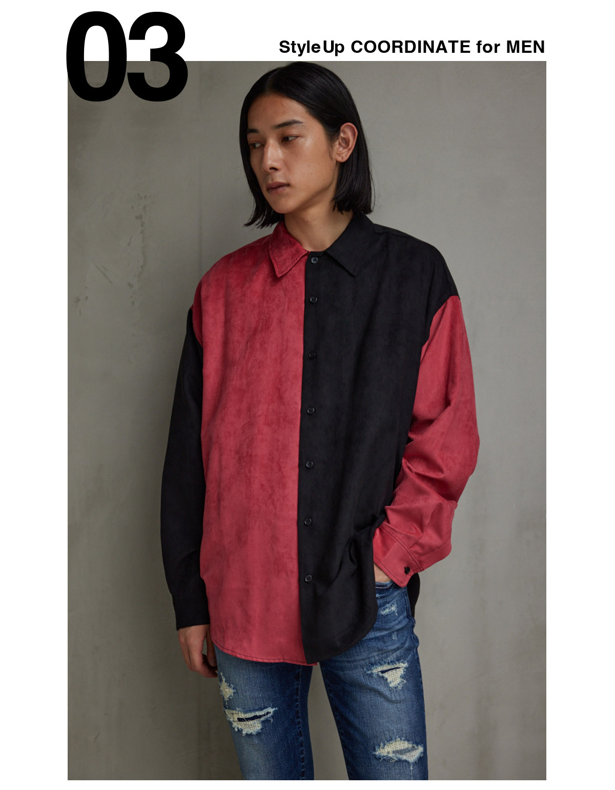 LOOK YOUR BEST WITH OUR TECHNIQUE AZUL STYLE TECH. 9 for MEN／AZUL BY MOUSSY