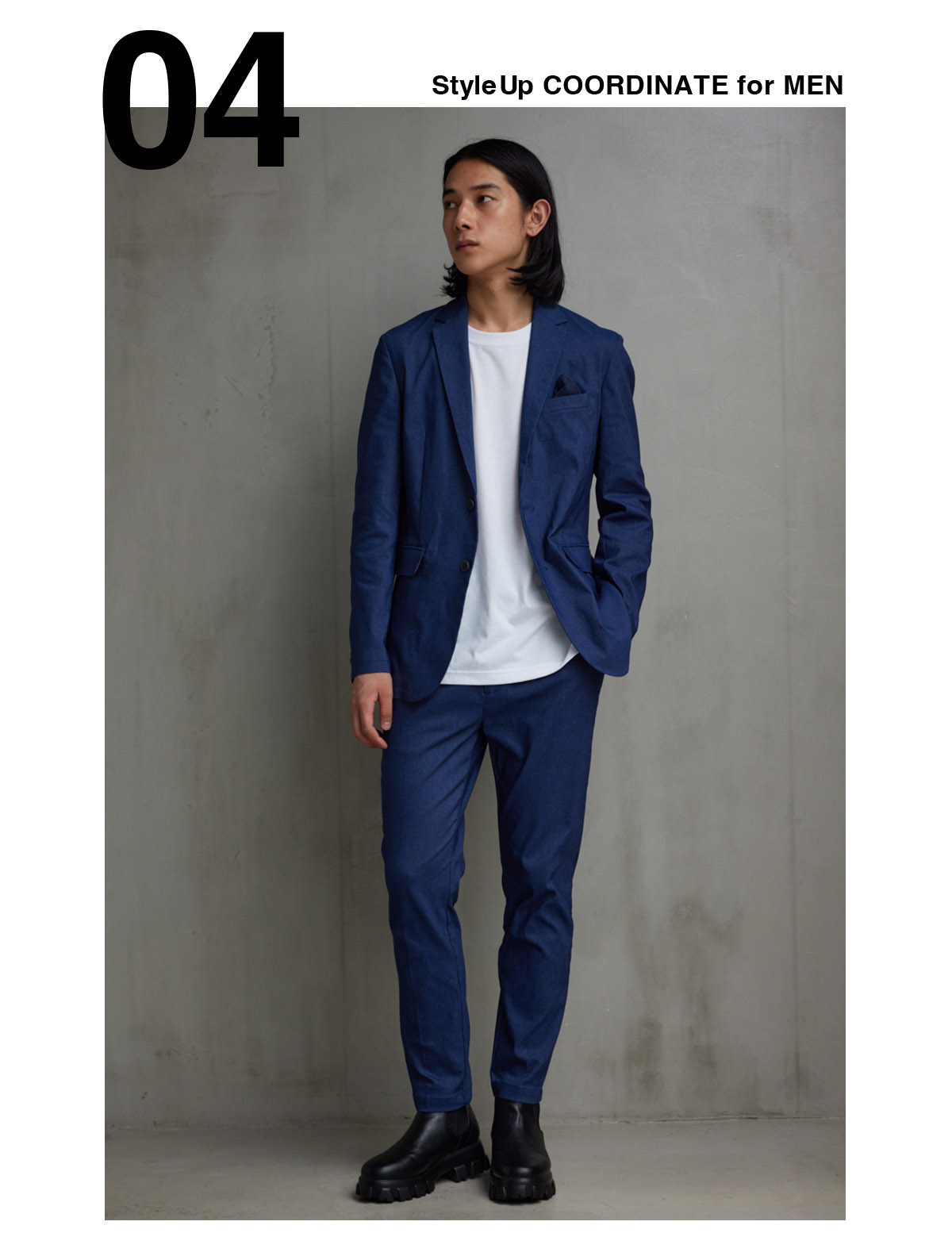 LOOK YOUR BEST WITH OUR TECHNIQUE AZUL STYLE TECH. 9 for MEN／AZUL BY MOUSSY