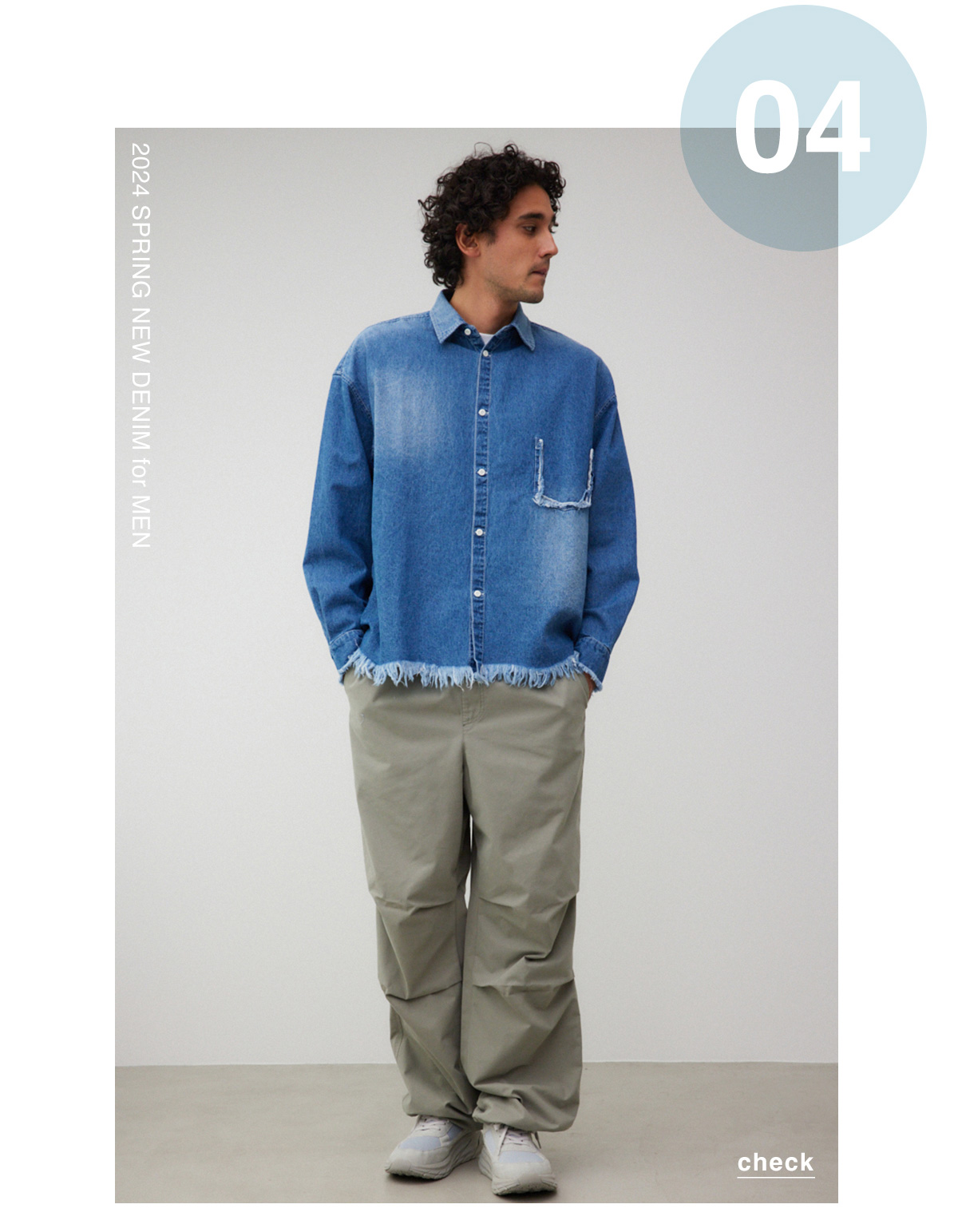 2024 SPRING NEW DENIM for MEN／AZUL BY MOUSSY