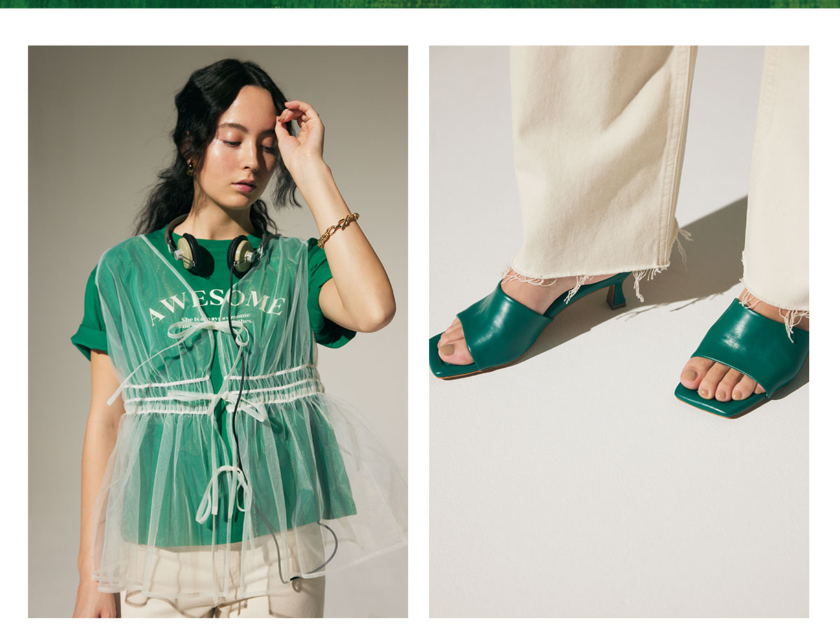 GREEN week Spring／Summer 2024／AZUL BY MOUSSY