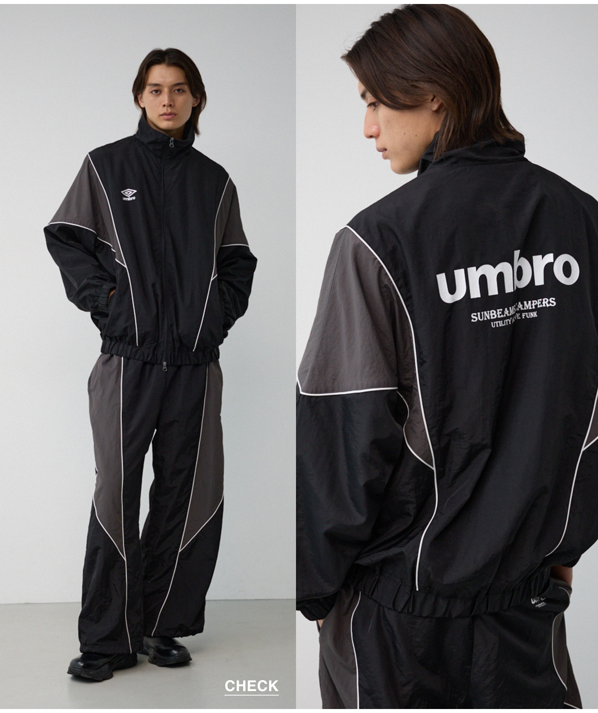 UMBRO×AZUL ﾄﾗｯｸﾌﾞﾙｿﾞﾝ