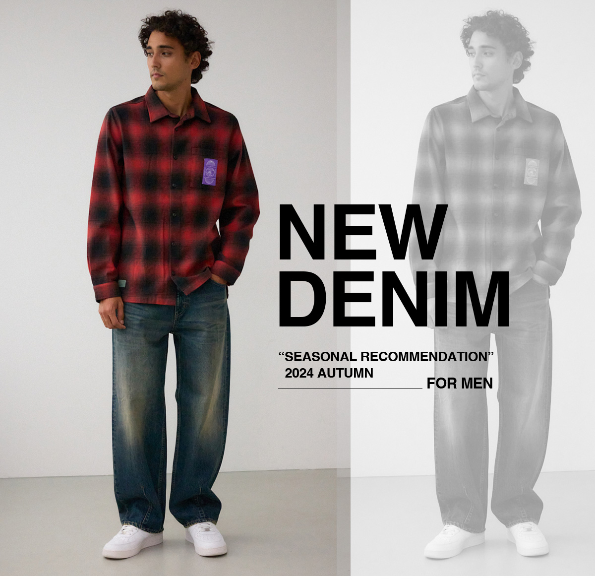 NEW DENIM ”SEASONAL RECOMMENDATION” 2024 AUTUMN FOR MEN