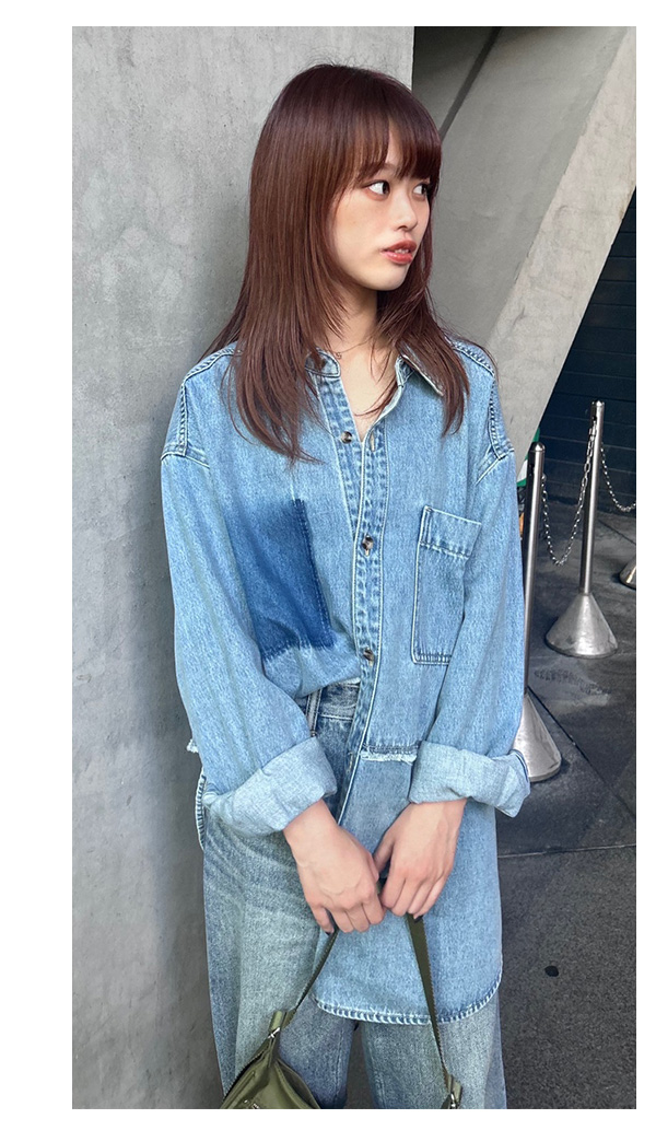 AZUL BY MOUSSY（アズールバイマウジー） | DENIM SNAP