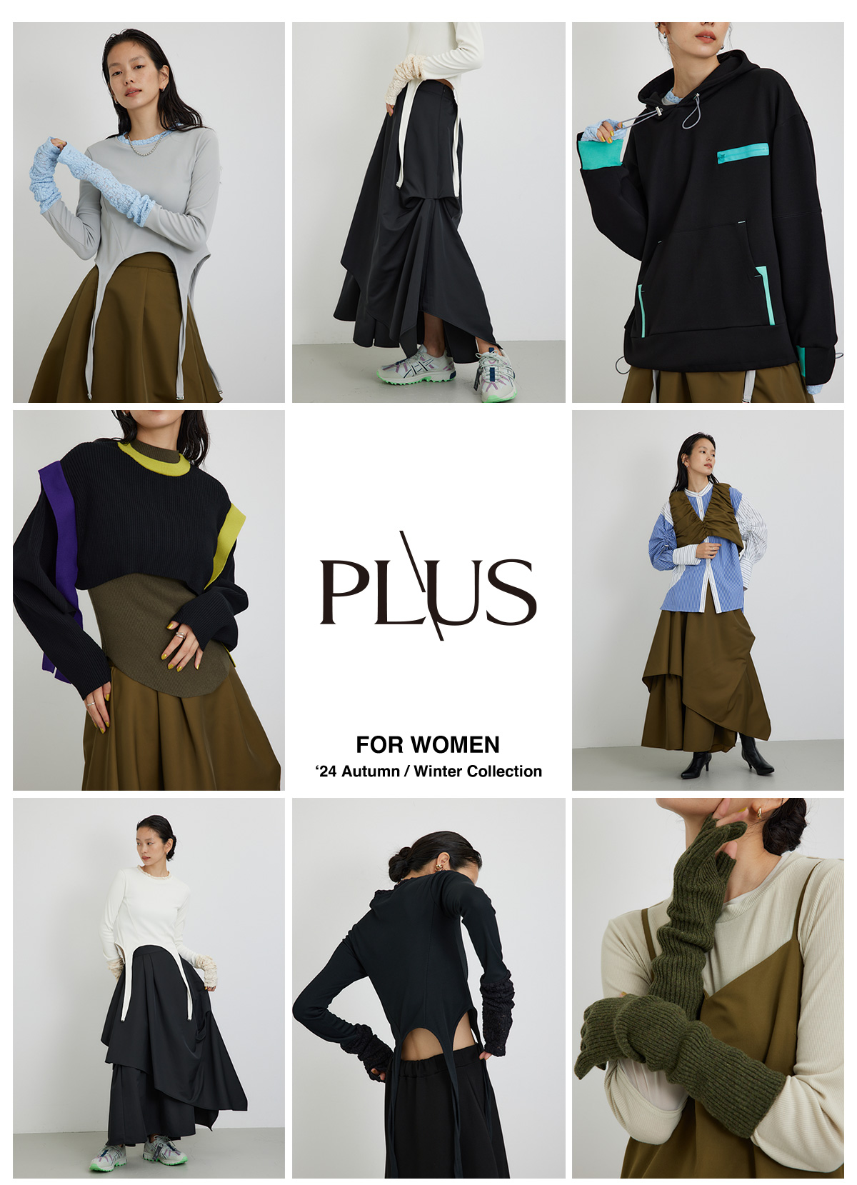 PLUS FOR WOMEN ‘24 Autumn／Winter Collection