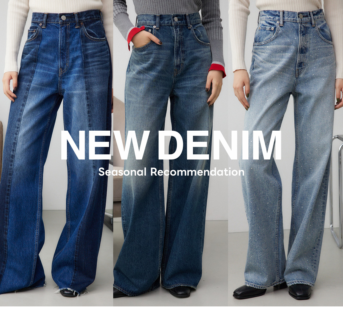 NEW DENIM Seasonal Recommendation