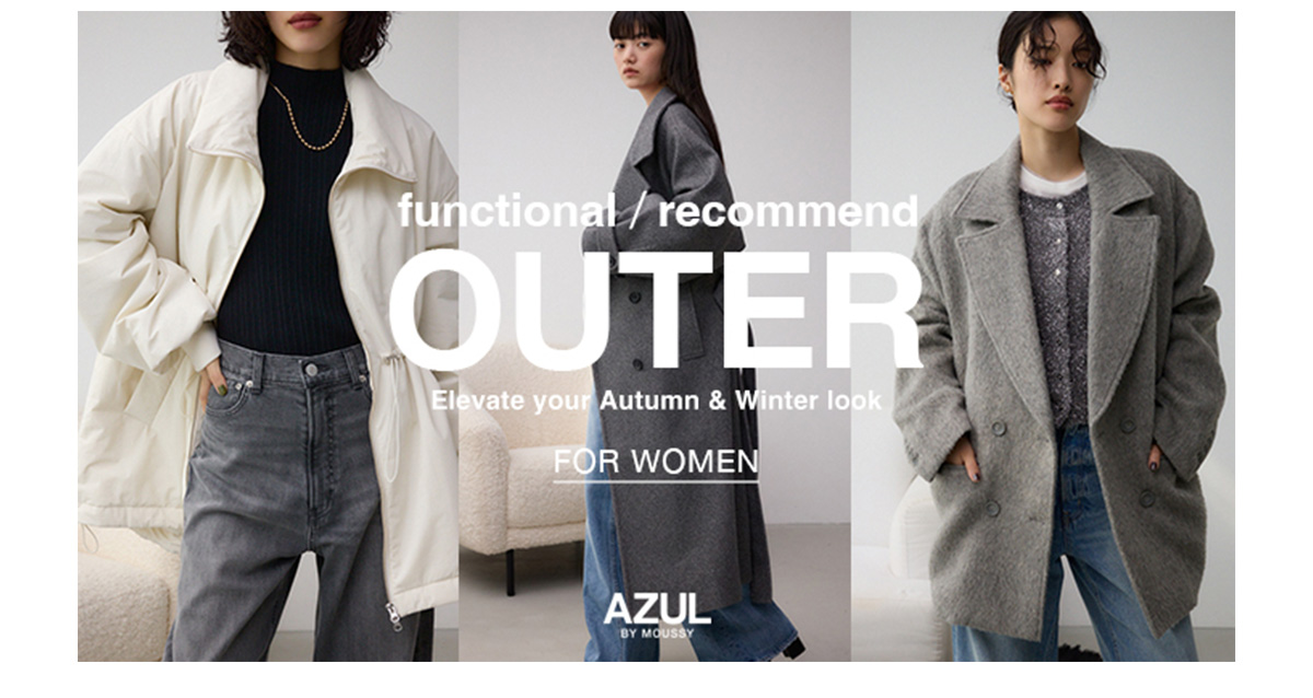 functional / recommend OUTER Elevate your Autumn & Winter look for women