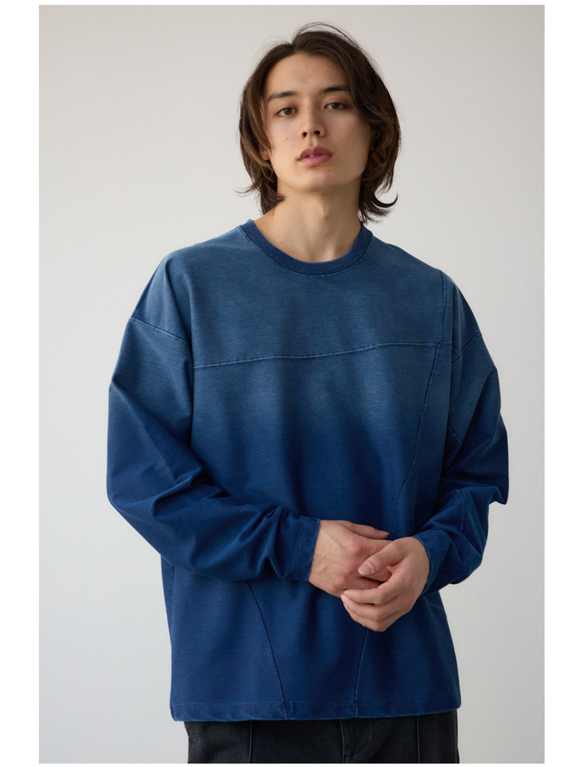 ステッチワークデザイントップス