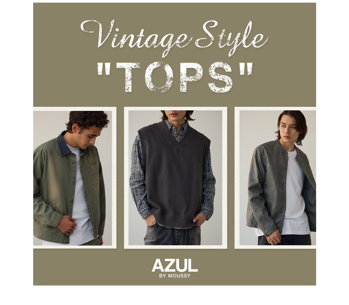 Vintage Style “TOPS”
