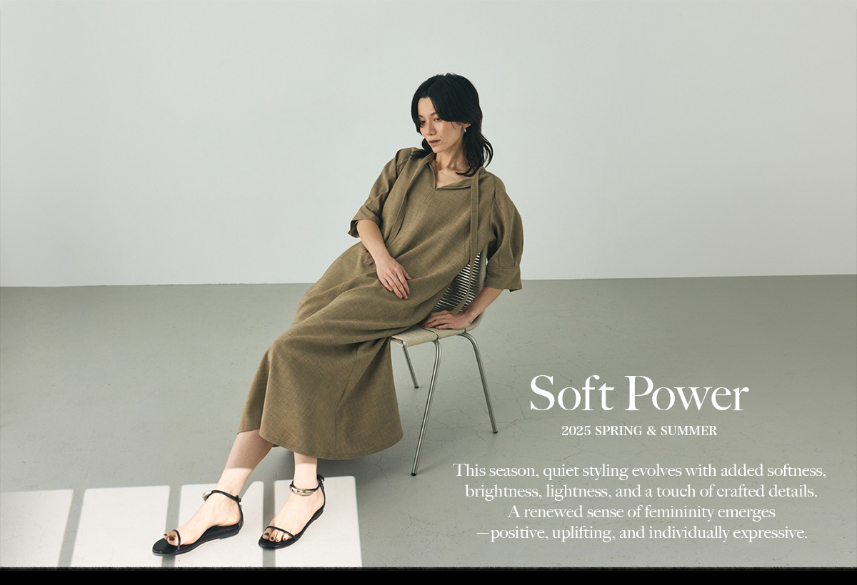 【crie conforto（クリーコンフォルト）】Soft Power 2025 SPRING ＆ SUMMER ＃JUNE
