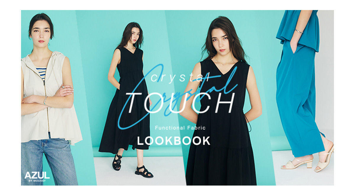 crystal TOUCH Functional Fabric LOOKBOOK for WOMEN
