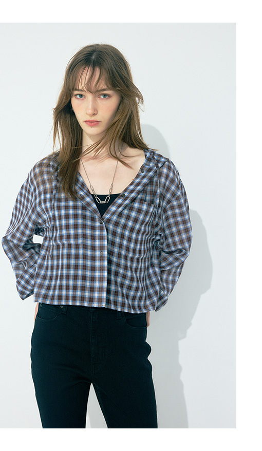 2025 SUMMER LOOKBOOK“check pattern and denim”July Issue for WOMEN