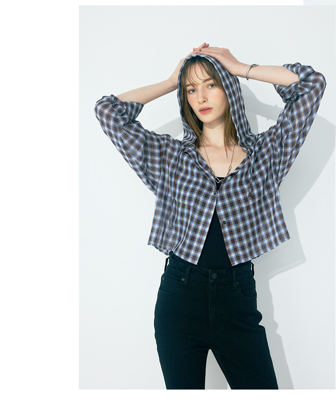 2025 SUMMER LOOKBOOK“check pattern and denim”July Issue for WOMEN