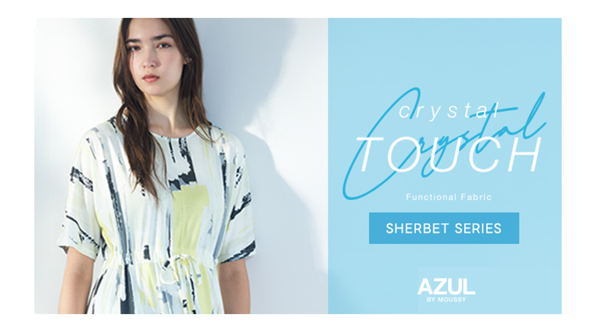 crystal TOUCH Functional Fabric SHERBET SERIES for WOMEN