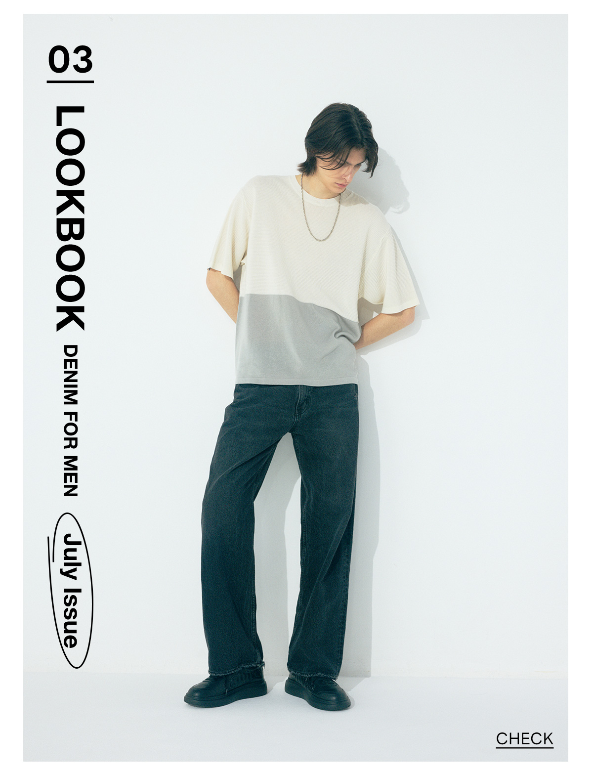 2025 SUMMER LOOKBOOK DENIM FOR MEN July Issue