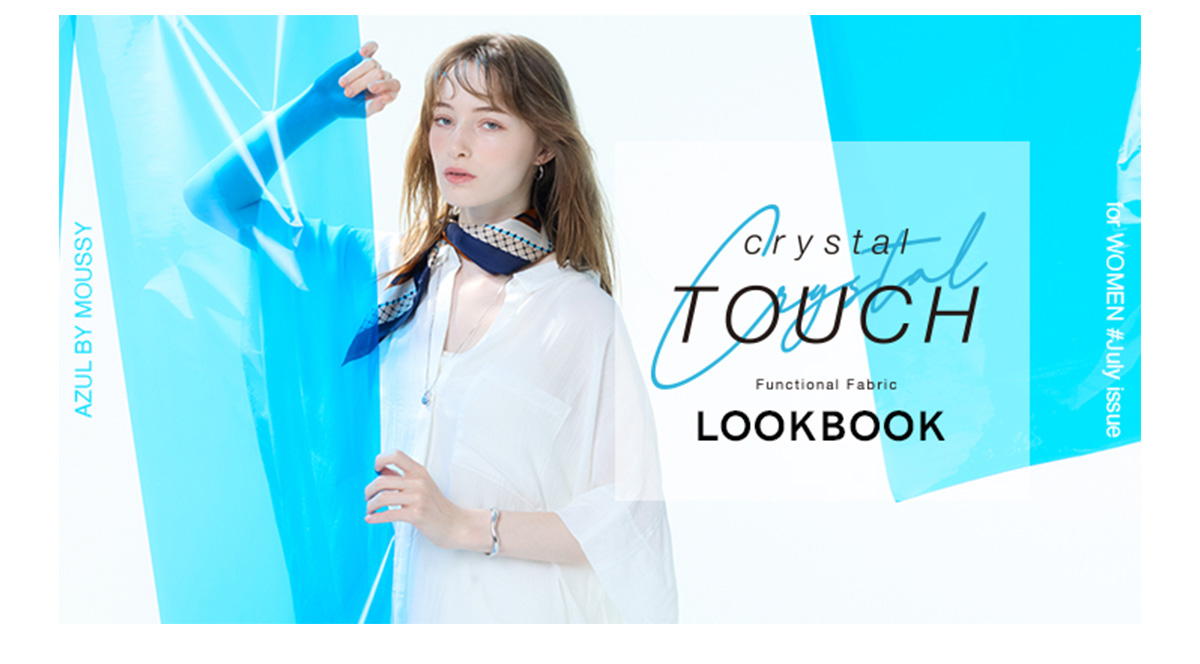 crystal TOUCH Functional Fabric LOOKBOOK for WOMEN