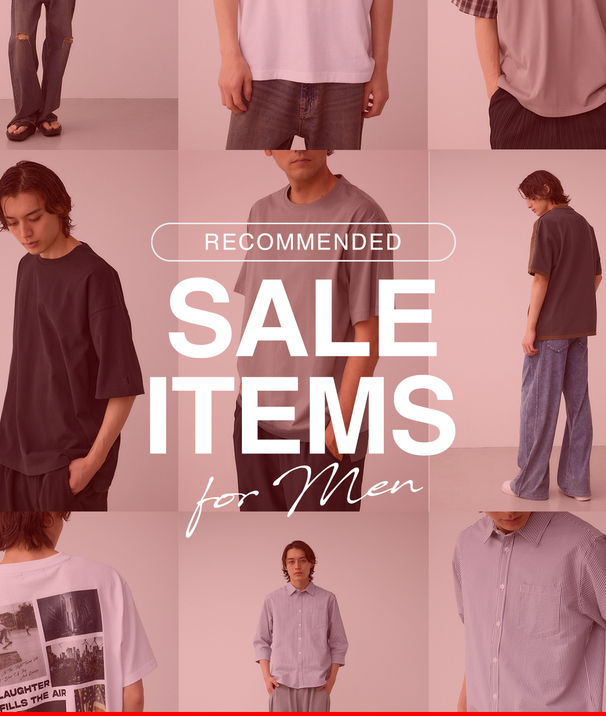 RECOMMENDED SALE ITEMS for Men