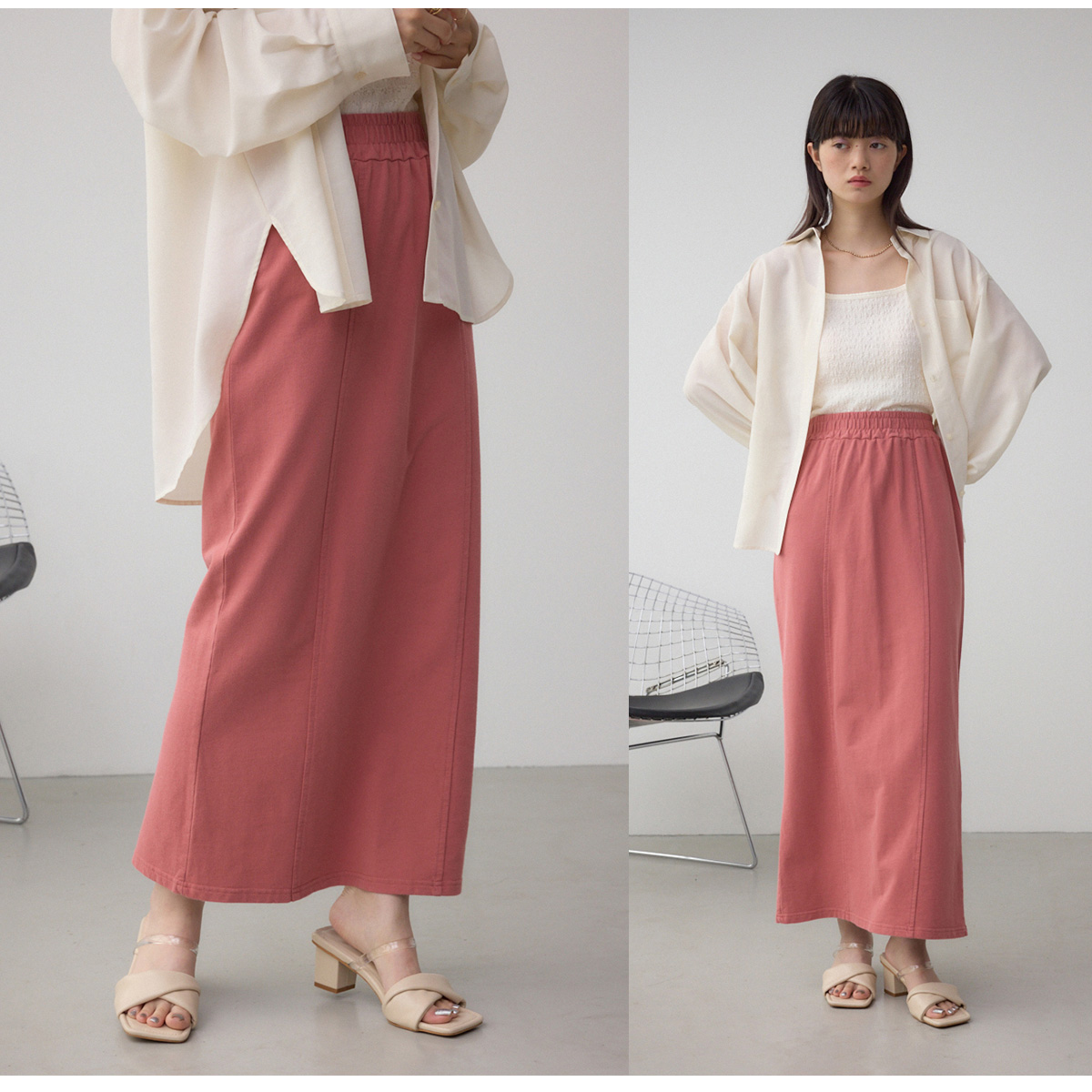 ヴィンテージライクスカート