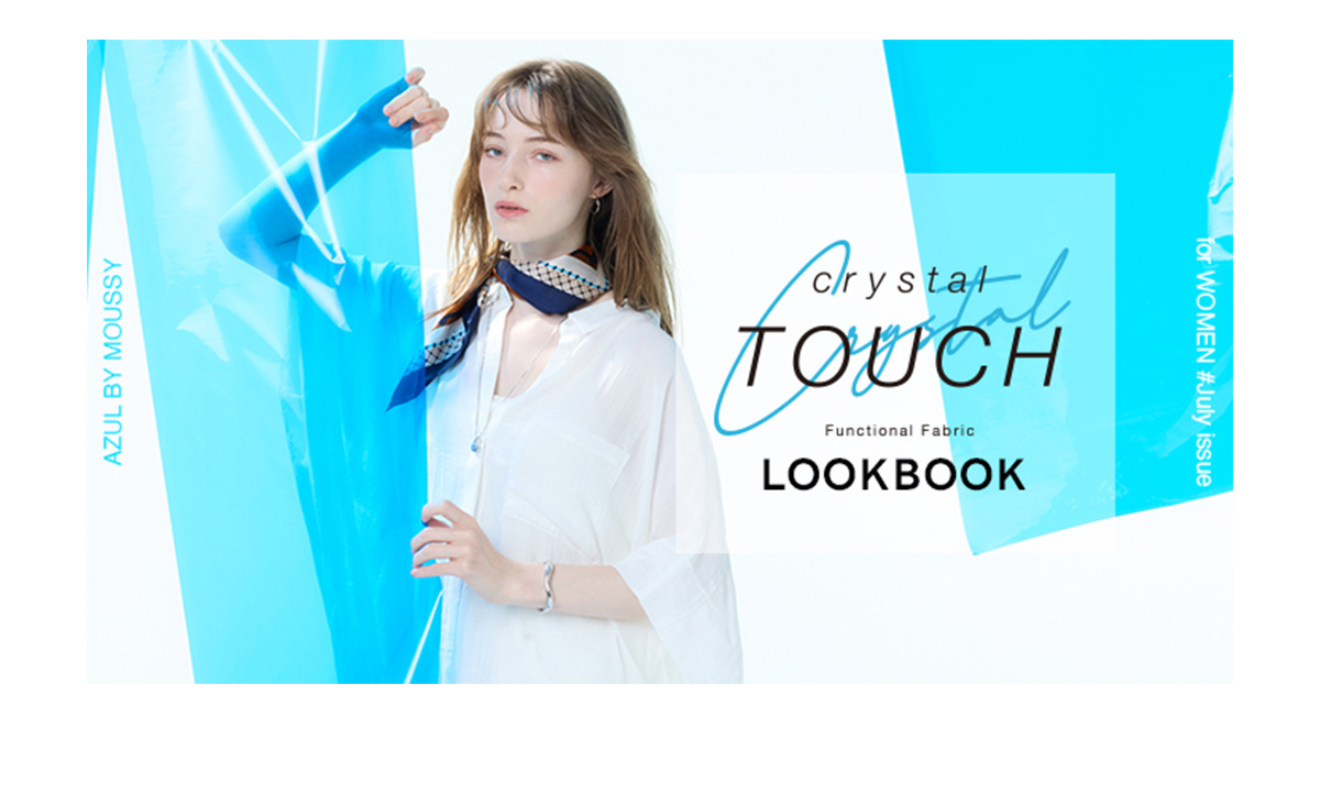 crystal TOUCH Functional Fabric LOOKBOOK for WOMEN