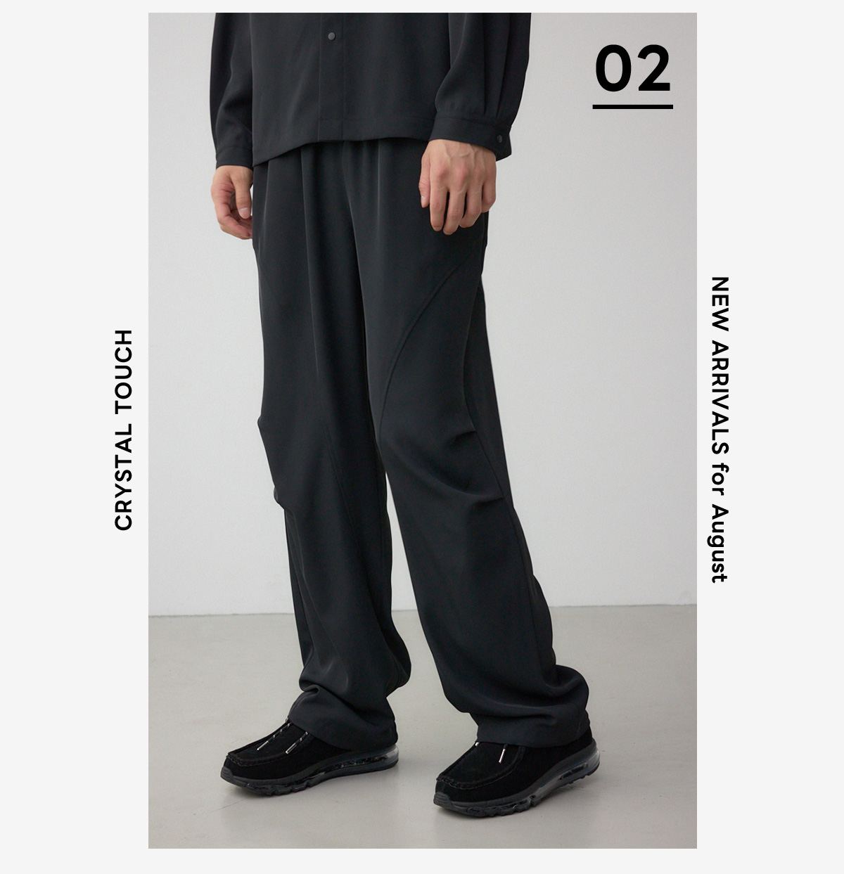 C/Tトロミニータックパンツ