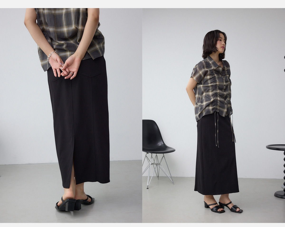 C/T冷感 スーパーストレッチ美タイトスカート