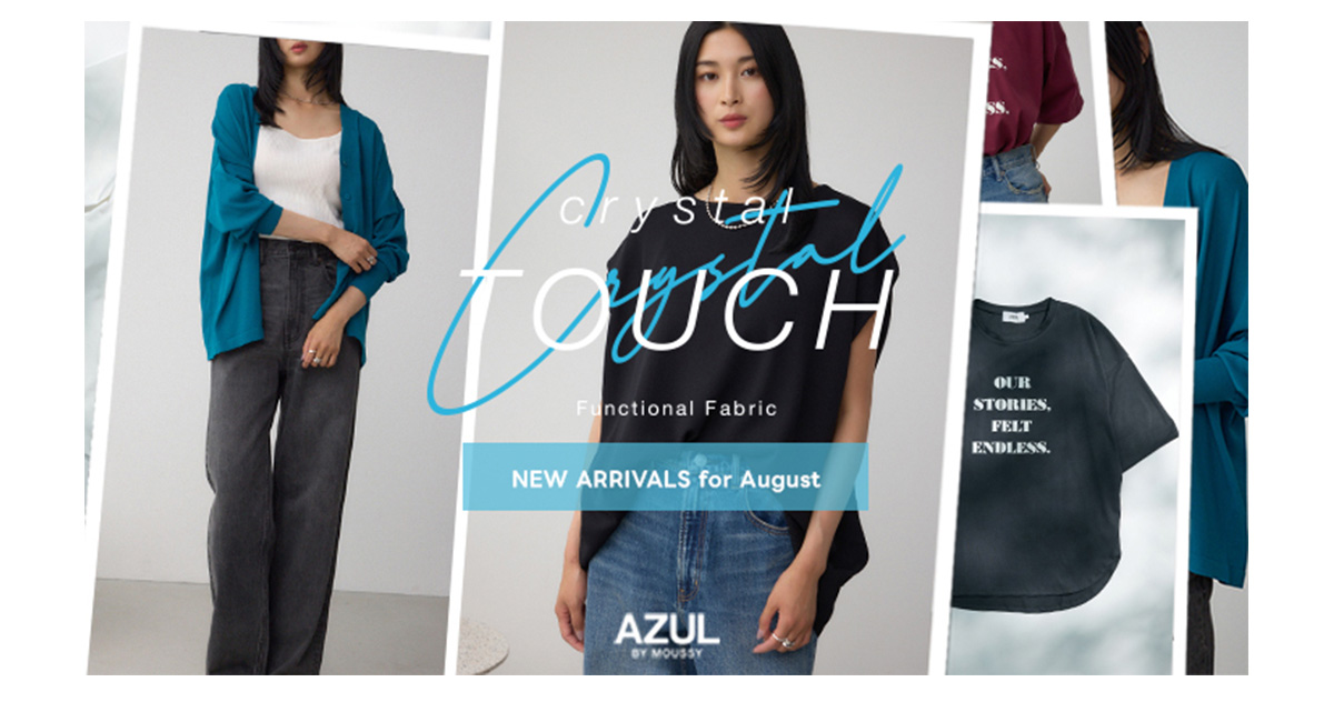 crystal TOUCH NEW ARRIVALS for August | for WOMEN
