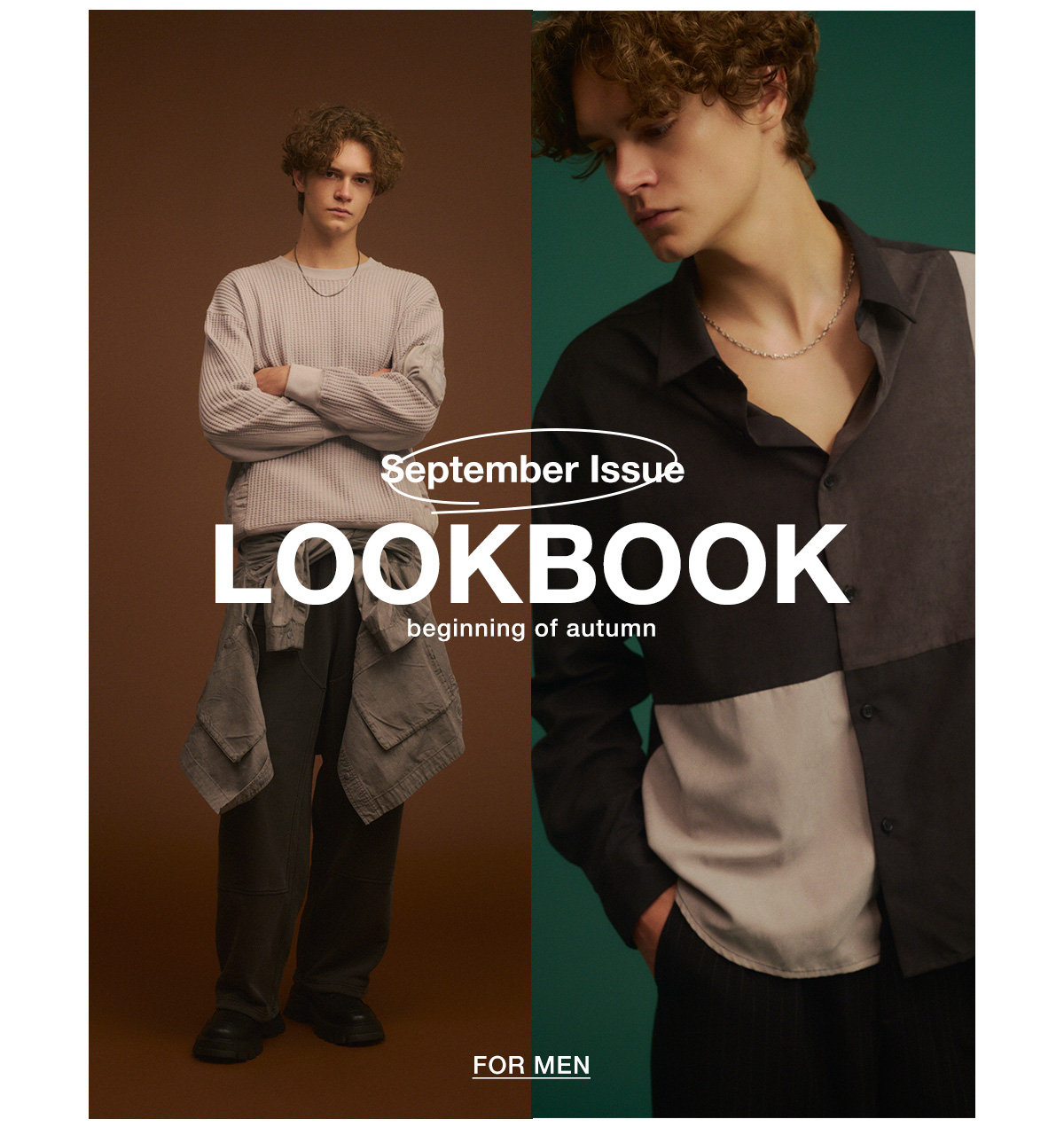 September Issue  LOOKBOOK beginning of autumn for WOMEN