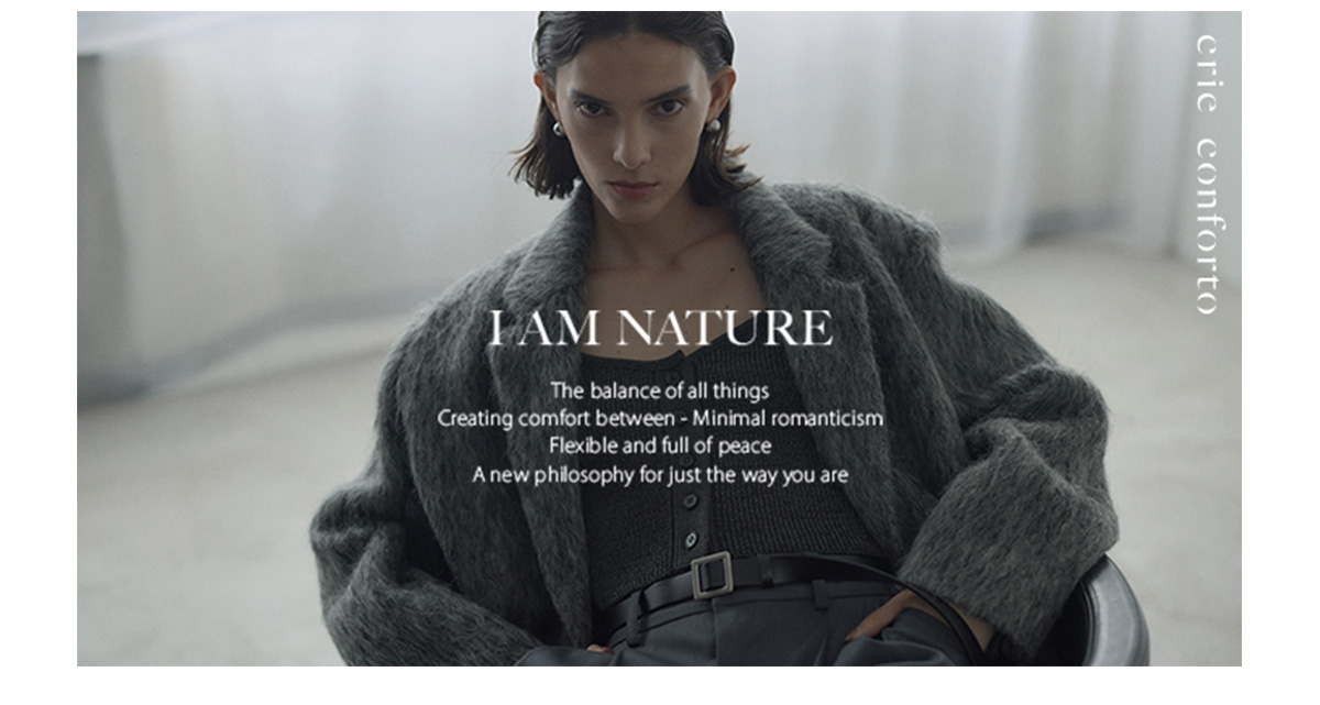 【crie conforto（クリーコンフォルト）】OUTER COLLECTION 2025 Autumn＆Winter