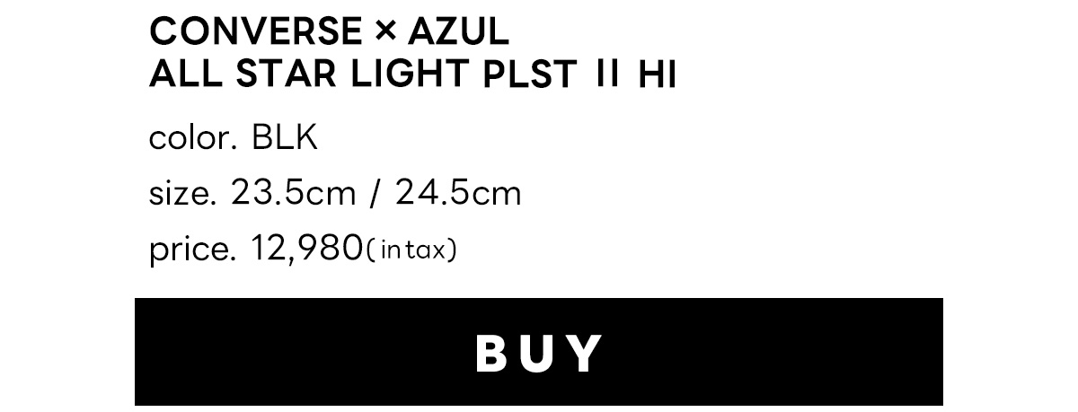 CONVERSE｜AZUL BY MOUSSY