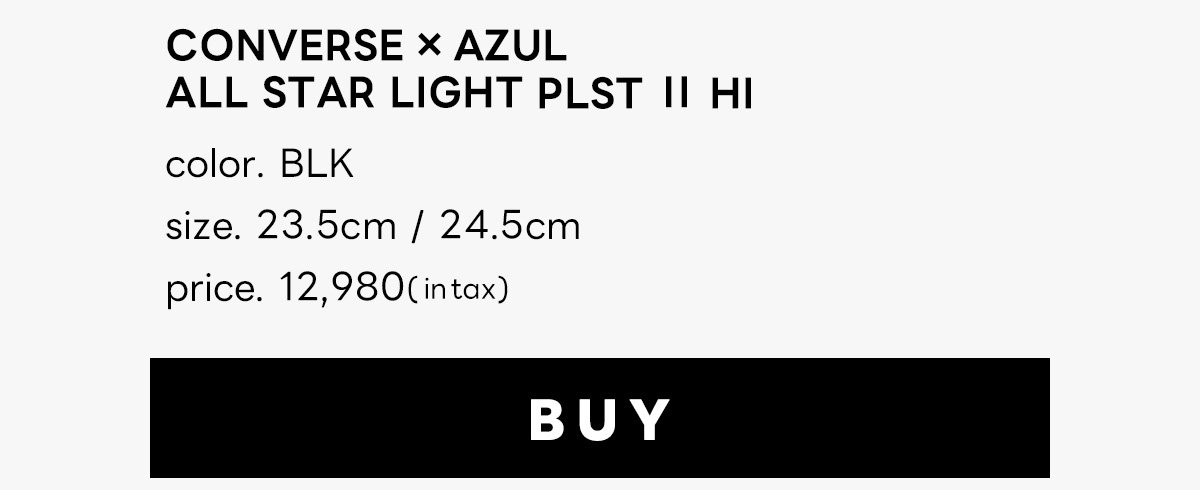 CONVERSE｜AZUL BY MOUSSY