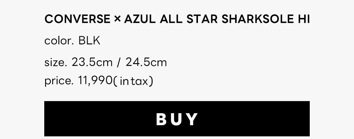 CONVERSE｜AZUL BY MOUSSY