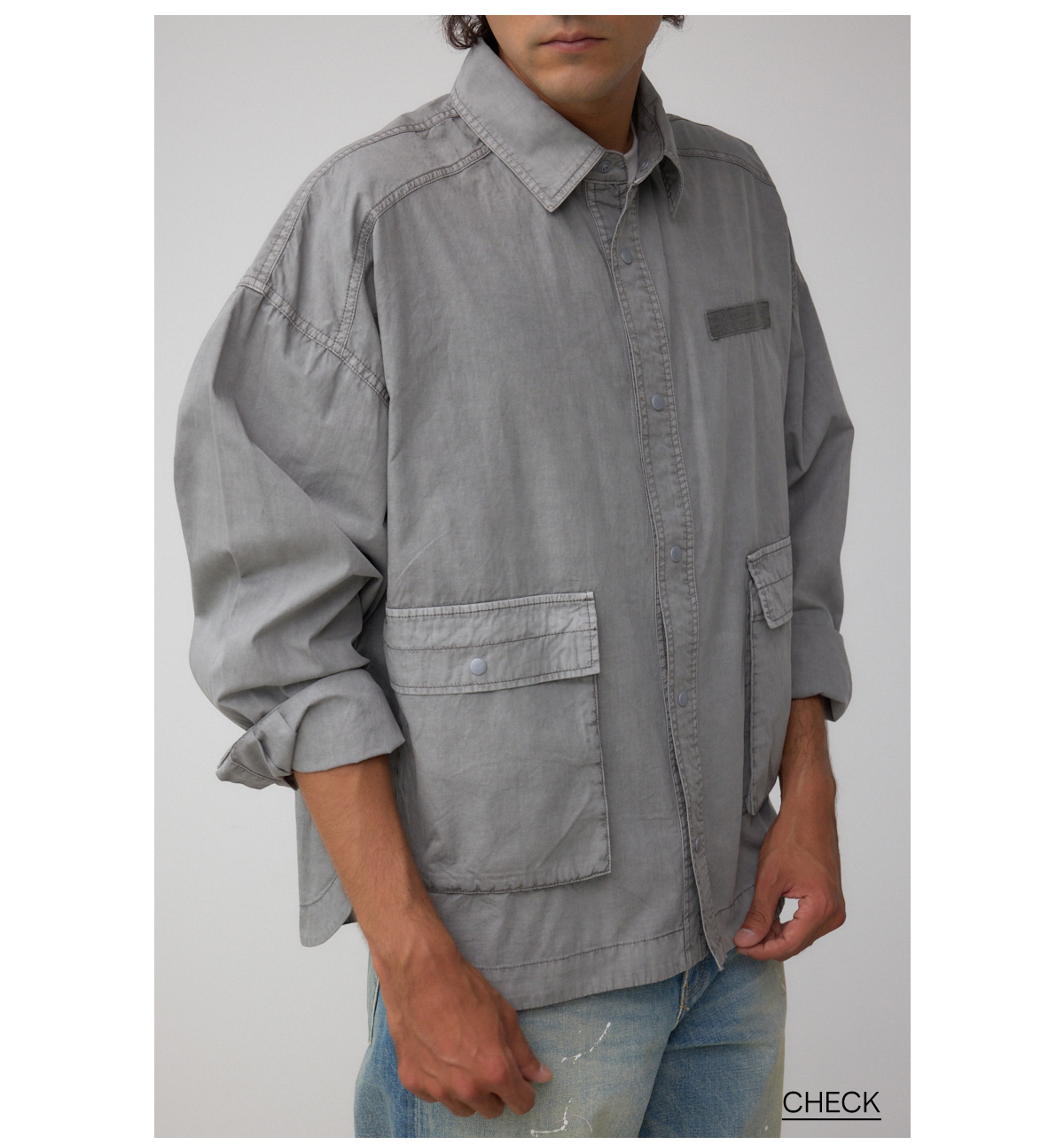 【窪塚洋介さん着用アイテム】ミリタリーフェイドシャツ