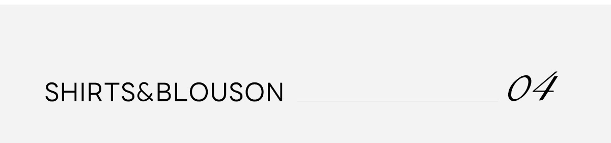 配色ステッチ長袖シャツ