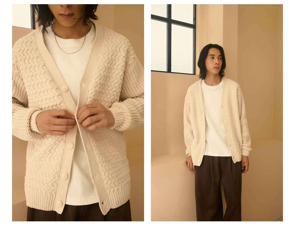 October Issue  LOOKBOOK LIGHT OUTER for Autumn for MEN