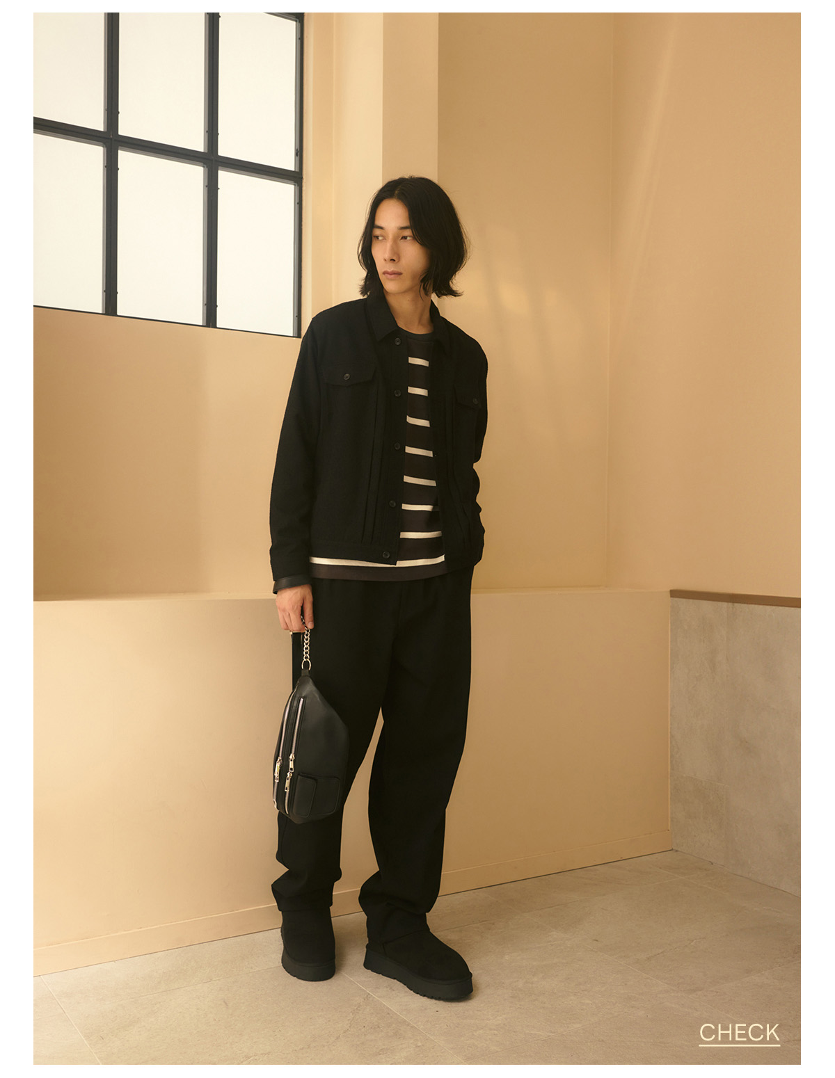 October Issue  LOOKBOOK LIGHT OUTER for Autumn for MEN