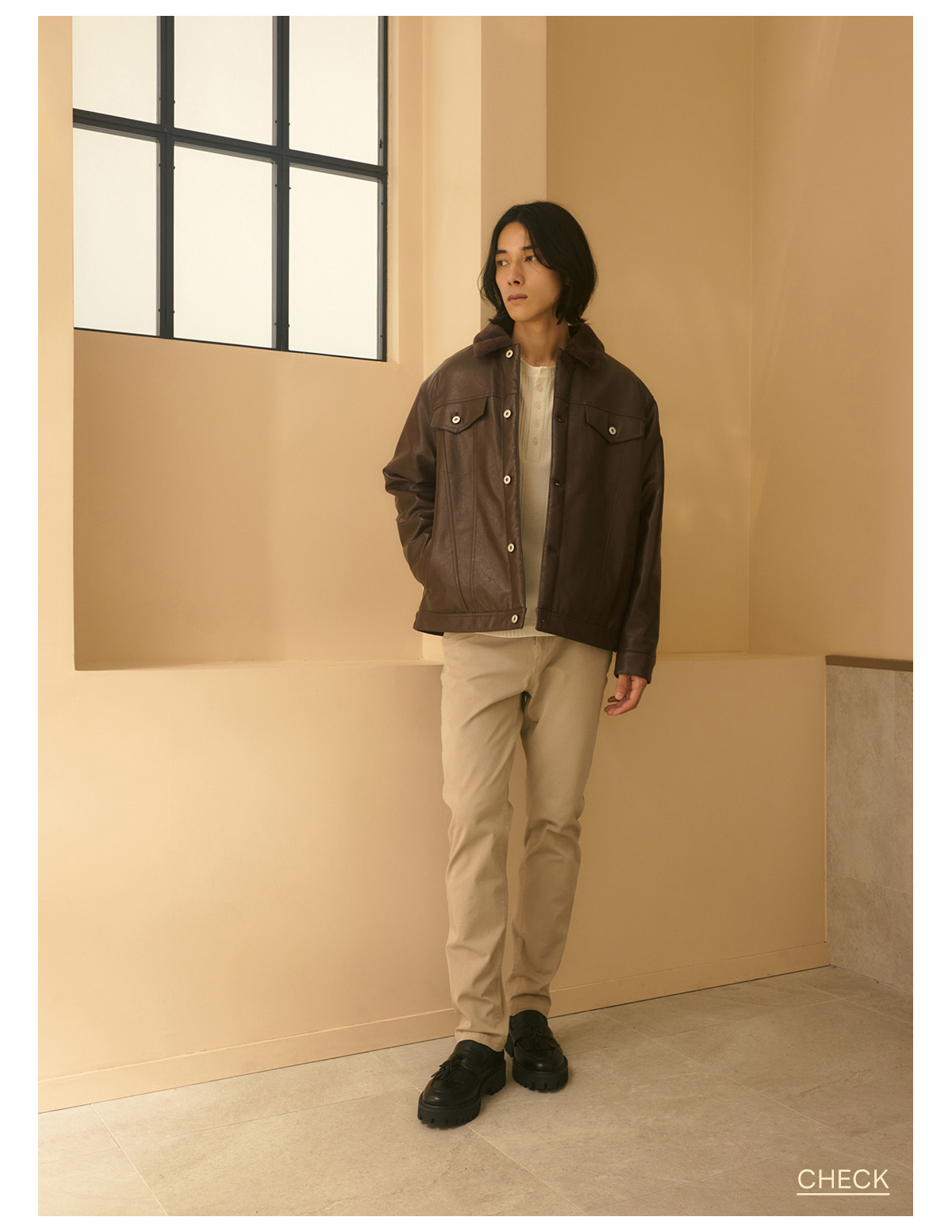 October Issue  LOOKBOOK LIGHT OUTER for Autumn for MEN