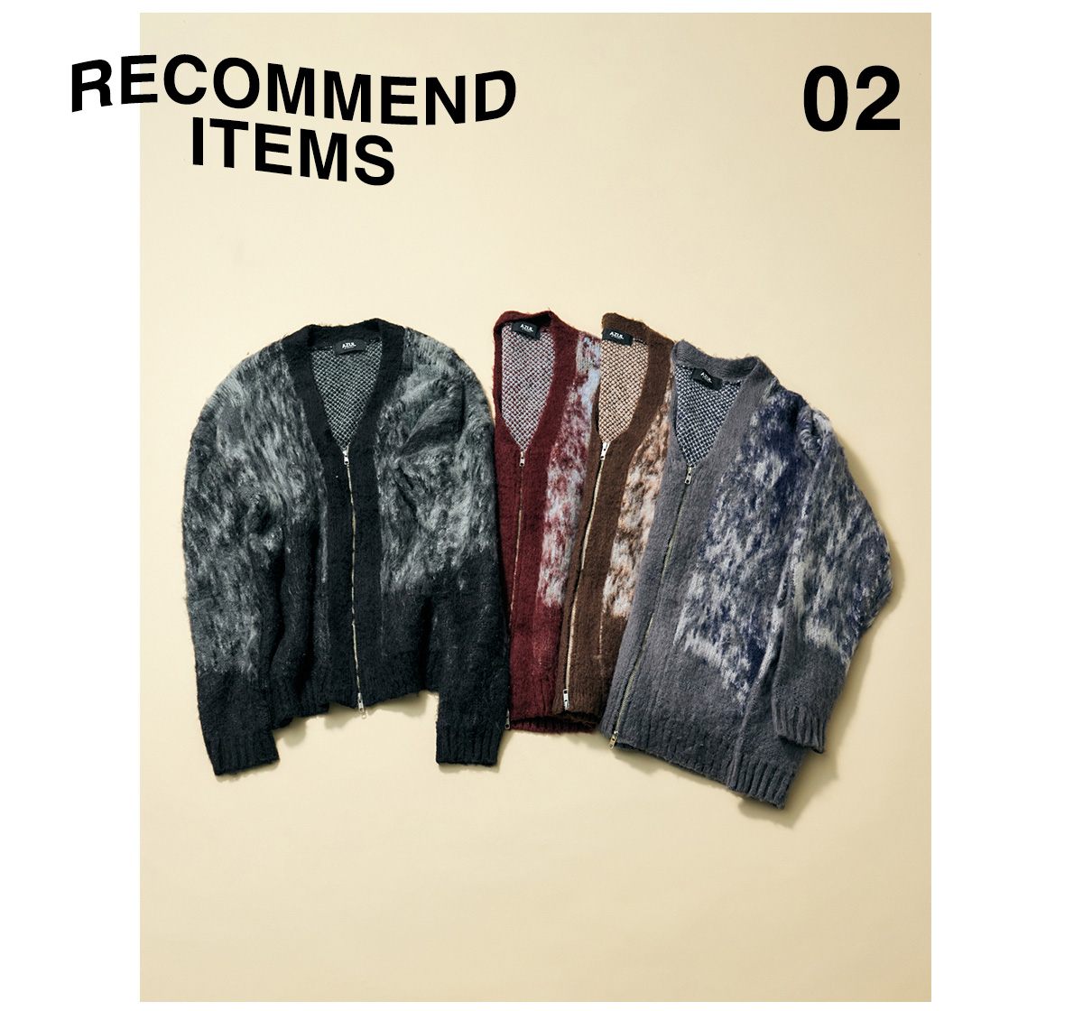 October Issue RECOMMEND ITEM LOOKBOOK for MEN｜特集