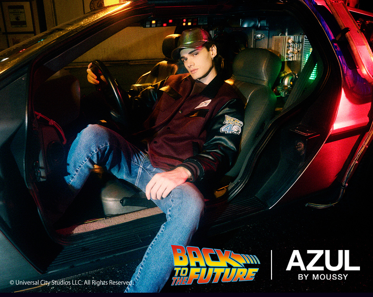 BACK TO THE FUTURE|AZUL BY MOUSSY｜特集コンテンツ｜AZUL BY