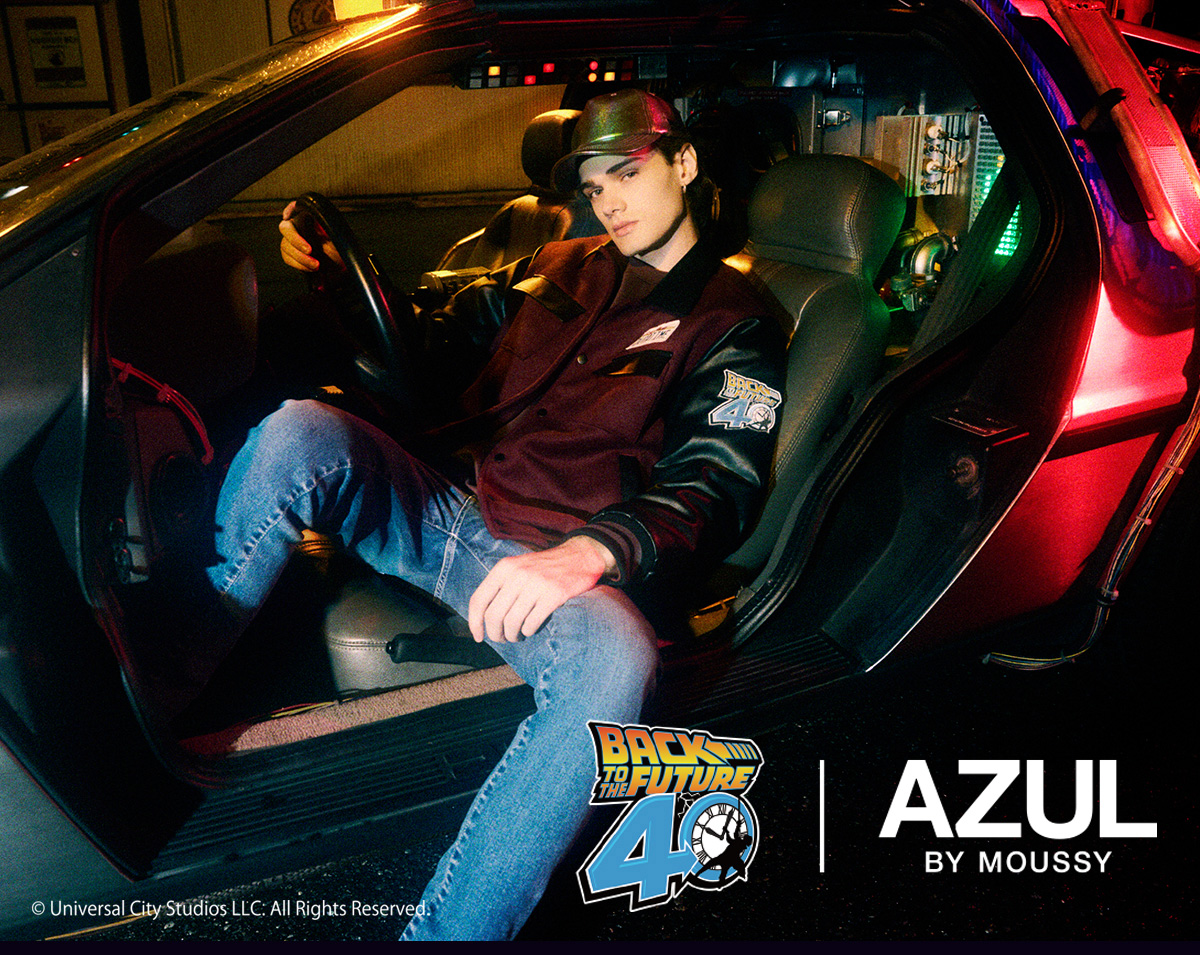 BACK TO THE FUTURE|AZUL BY MOUSSY
