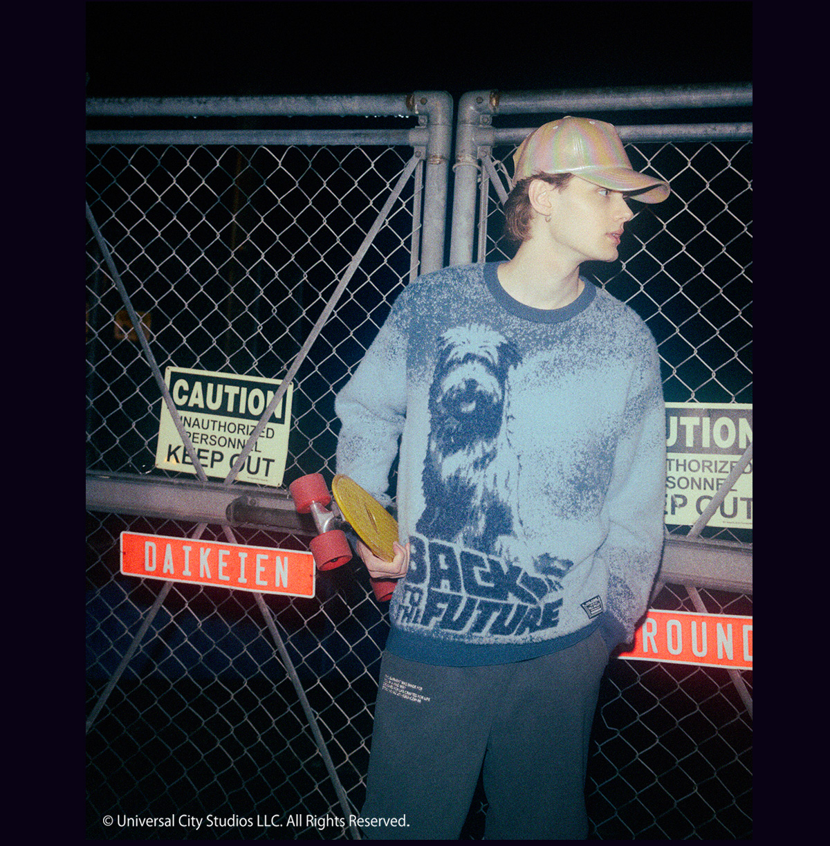 BTTF×AZUL アインシュタインニット