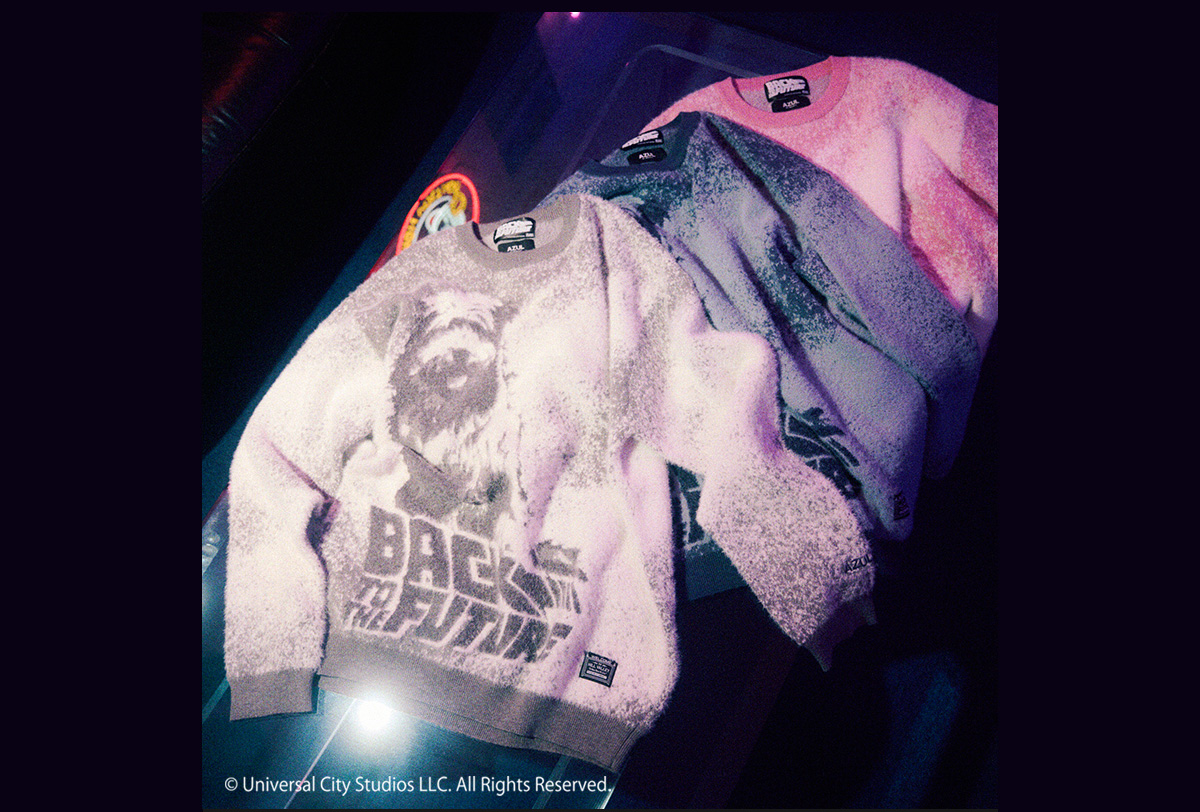 BTTF×AZUL アインシュタインニット