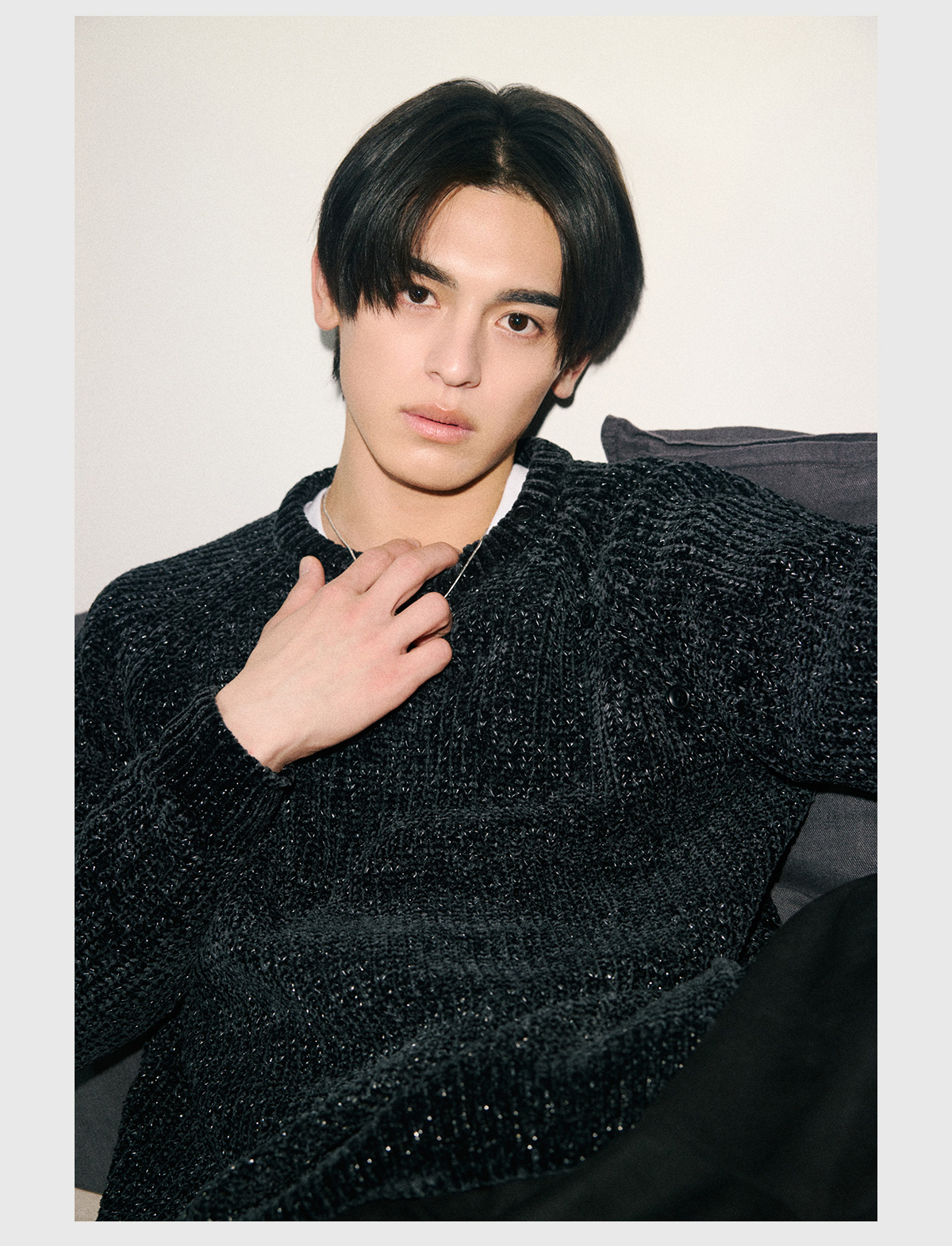 LOOKBOOK November Issue KNIT COLLECTION for MEN