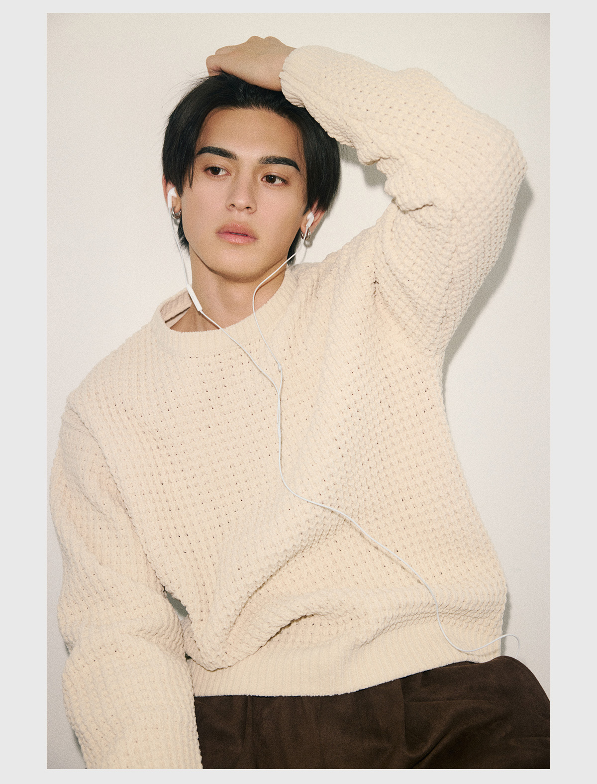 LOOKBOOK November Issue KNIT COLLECTION for MEN