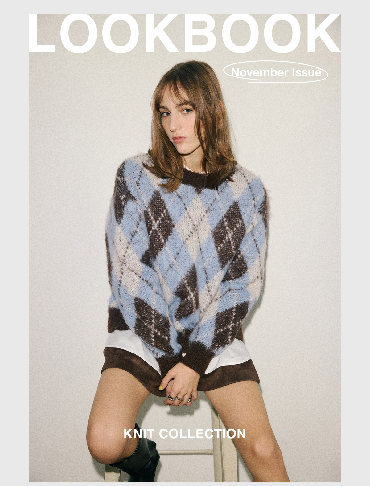 LOOKBOOK november Issue KNIT COLLECTION for WOMEN