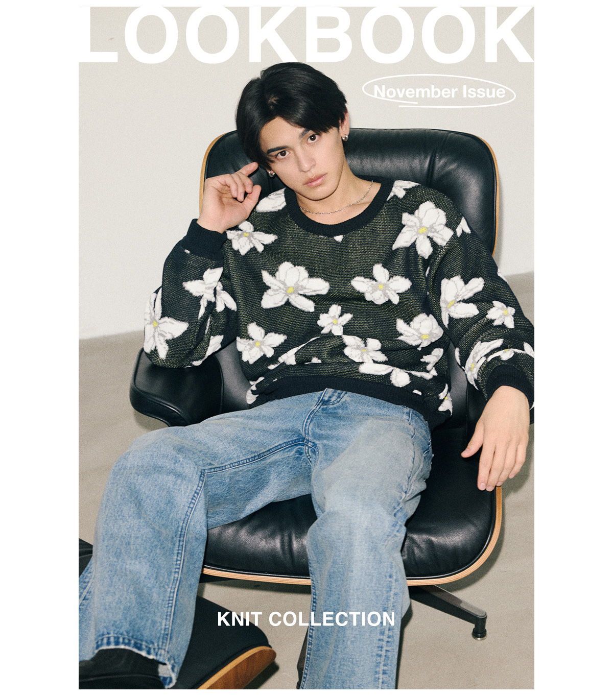 LOOKBOOK november Issue KNIT COLLECTION for WOMEN